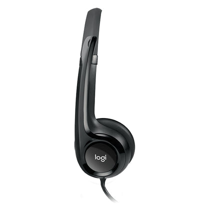Auscultadores Logitech Auricular+Mic H390 USB Preto - imagem 4