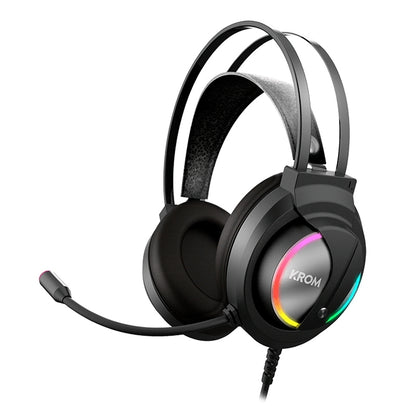 Krom Auricular de jogos KAPPA estéreo RGB