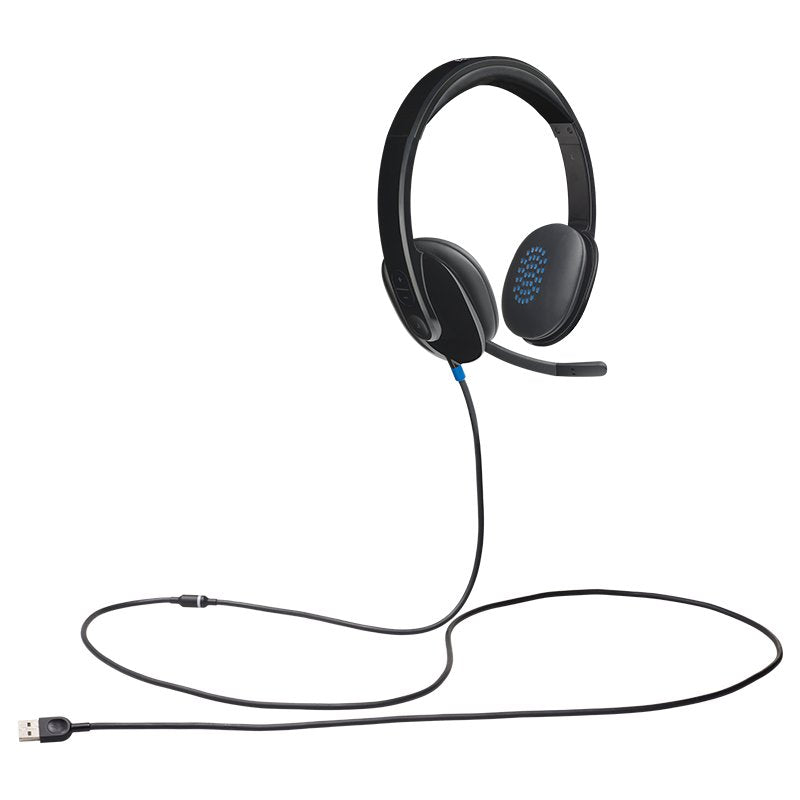 Logitech Auricular+Microfono H540 altura rendimiento - imagem 3
