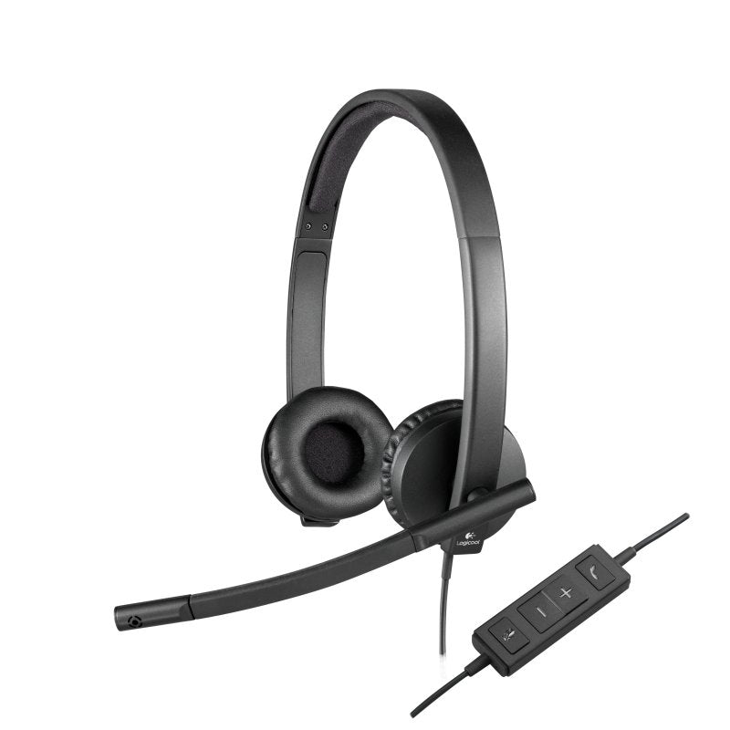 Logitech Auricular STEREO H570e USB - imagem 2