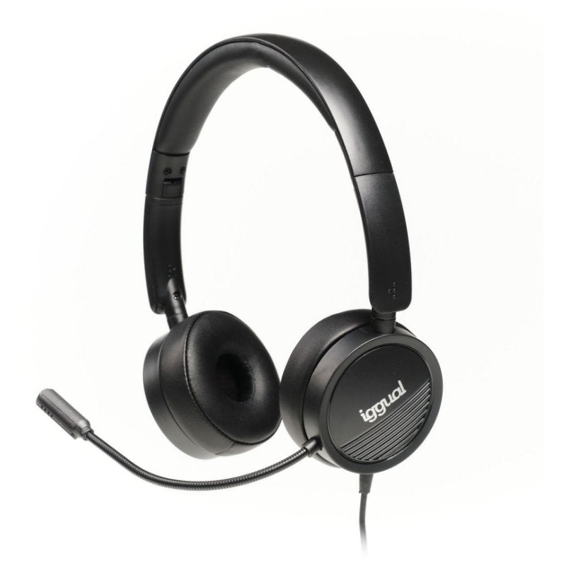 iggual auscultadores com micro Dual Tech USB/3,5 mm - imagem 2