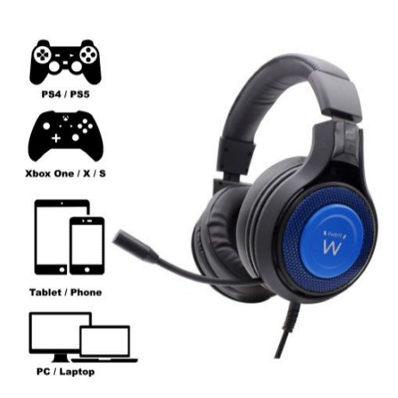 EWENT Auricular de jogos Profesional PL3322 - imagem 3