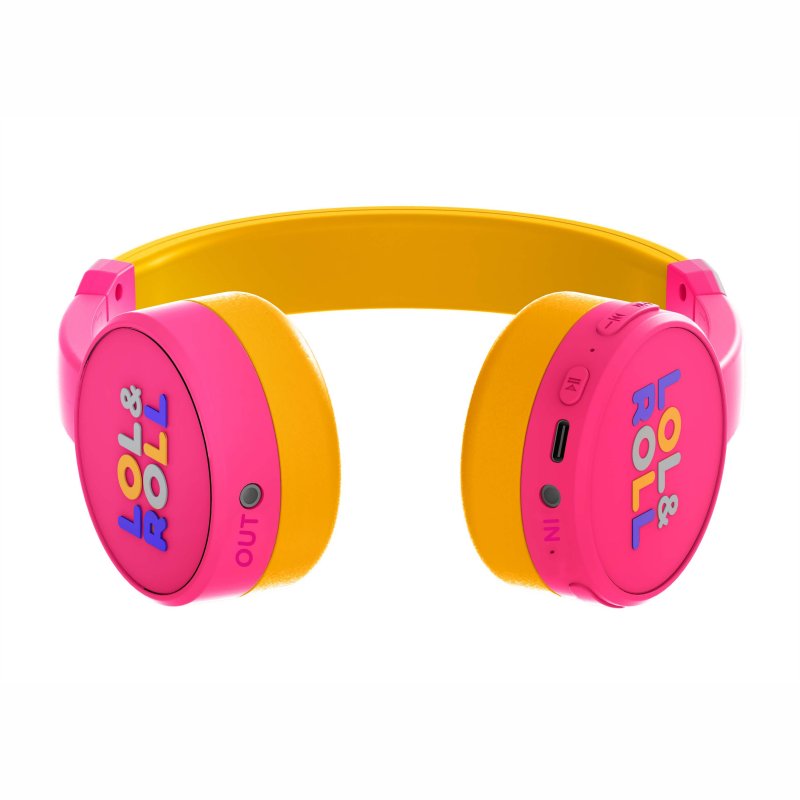 Energy Lol&Roll auscultadores Pop Kids Bt rosa - imagem 3
