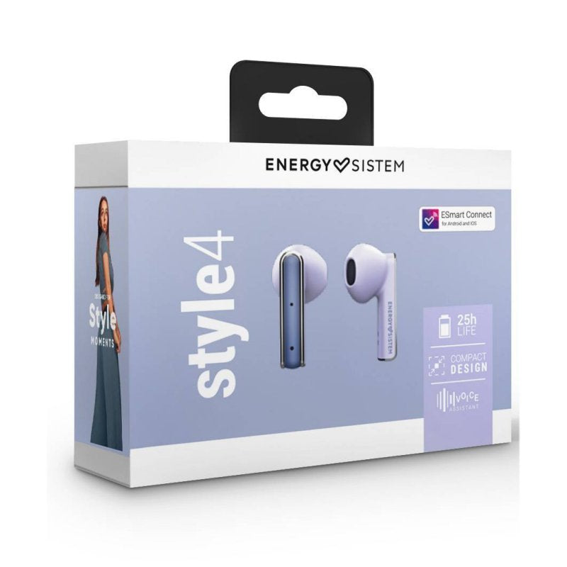 Energy Sistem auscultadores TW Style 4 Violet - imagem 2