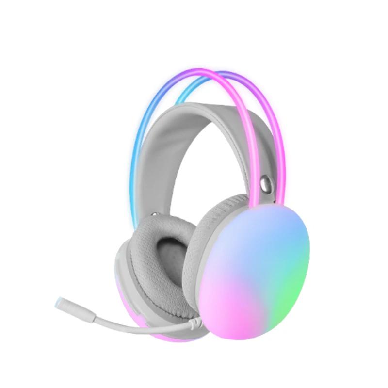 MARSGAMING auscultadores MH-GLOW PC/Ps4-5/xbox branco - imagem 3