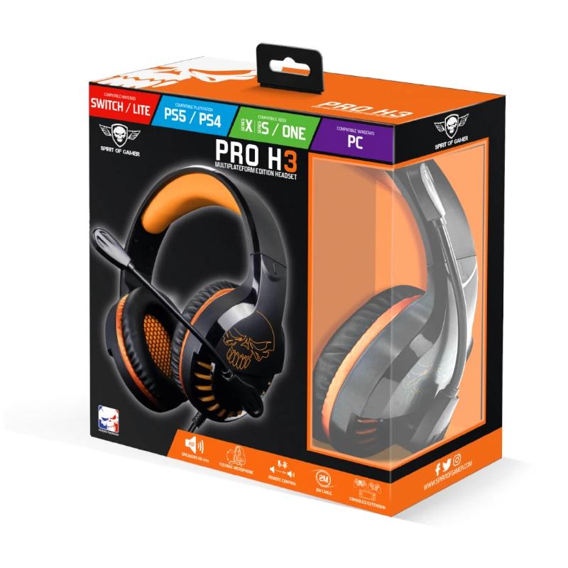 Spirit of Gamer Auricular Pro H3 Multiplateforme - imagem 2