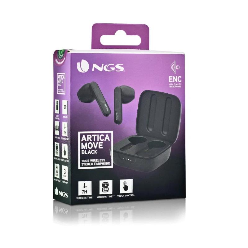 NGS auscultadores Artica Move BT e TW Stereo preto - imagem 5