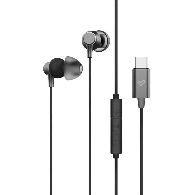 Energy Sistem auscultadores Metallized Type C preto - imagem 3