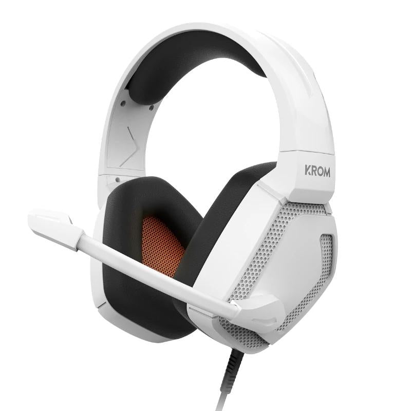 KROM KOPA PRO | AURICULAR de jogos STEREO Branco