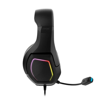 KROM KOPA auscultadores de jogos 7.1 VIRTUAL Preto - imagem 2