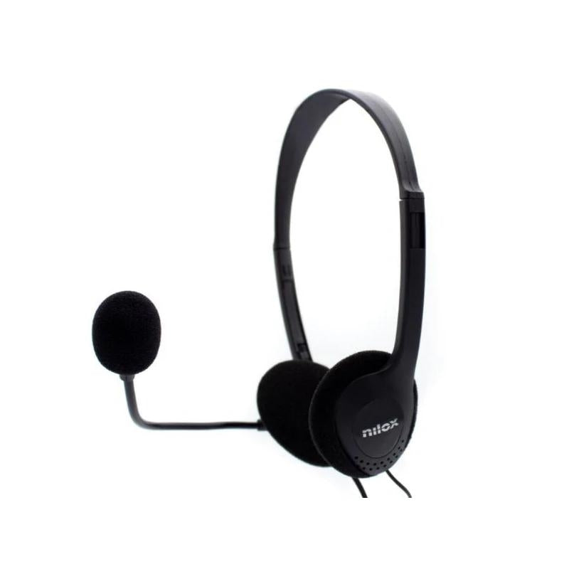 Nilox auscultadores NXCM0000004 Doble Jack Preto - imagem 2