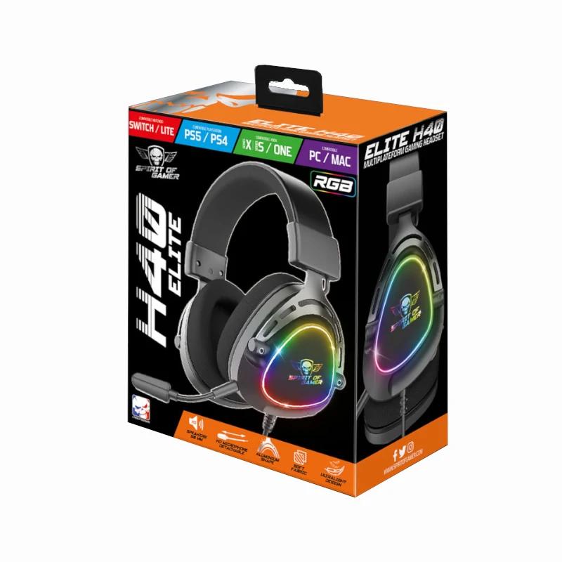Spirit of Gamer auscultadores Elite H-40 Preto - imagem 2