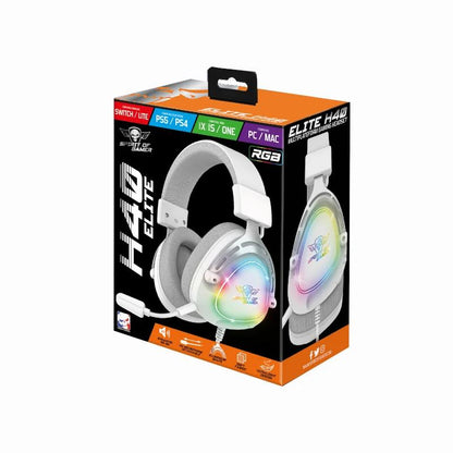 Spirit of Gamer auscultadores Elite H-40 Branco - imagem 2