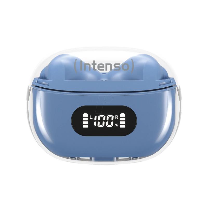 Intenso | Buds Plus auscultadores TWS ANC+ENC | Azul - imagem 2