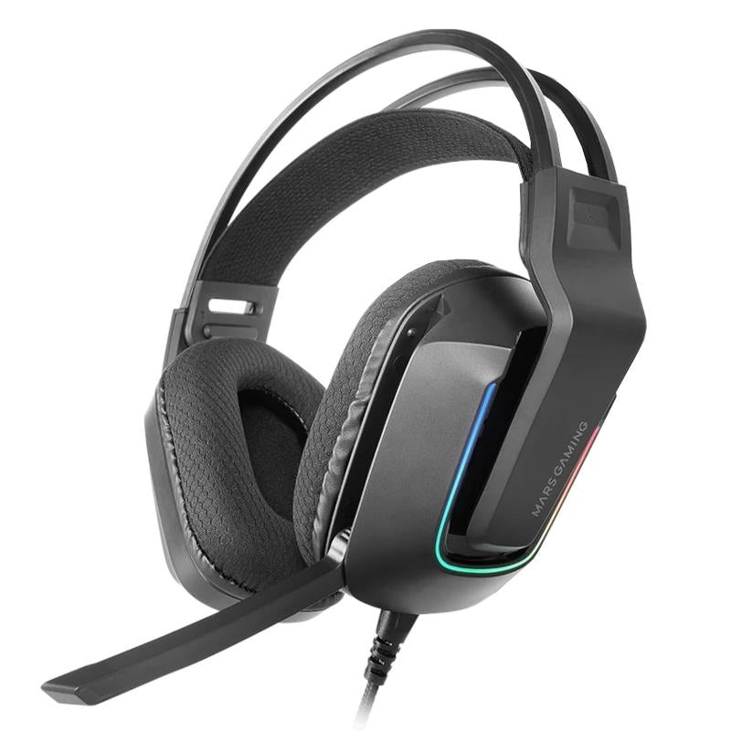 Auscultadores Mars Gaming ERGONÓMICOS FRGB, MICRO - imagem 2