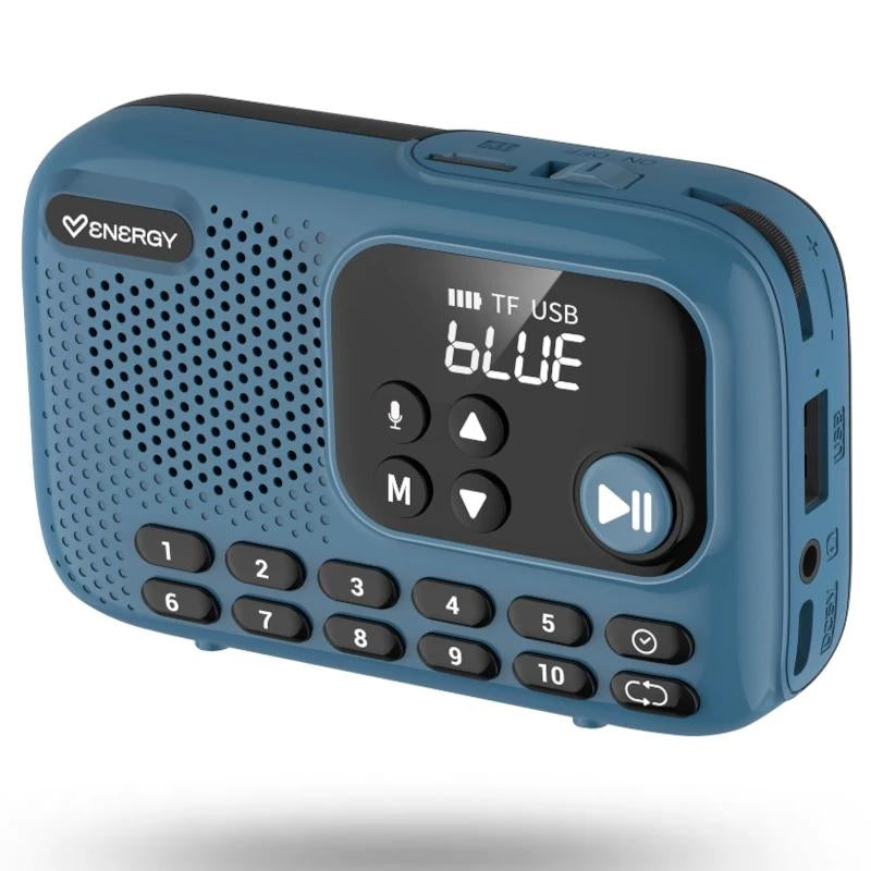 Energy Sistem TunerGo Radio AM/FM Batería recarga.