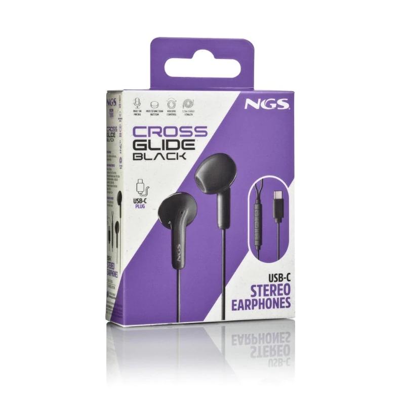 NGS Auricular Intraural Preto Micro USB-C - imagem 5