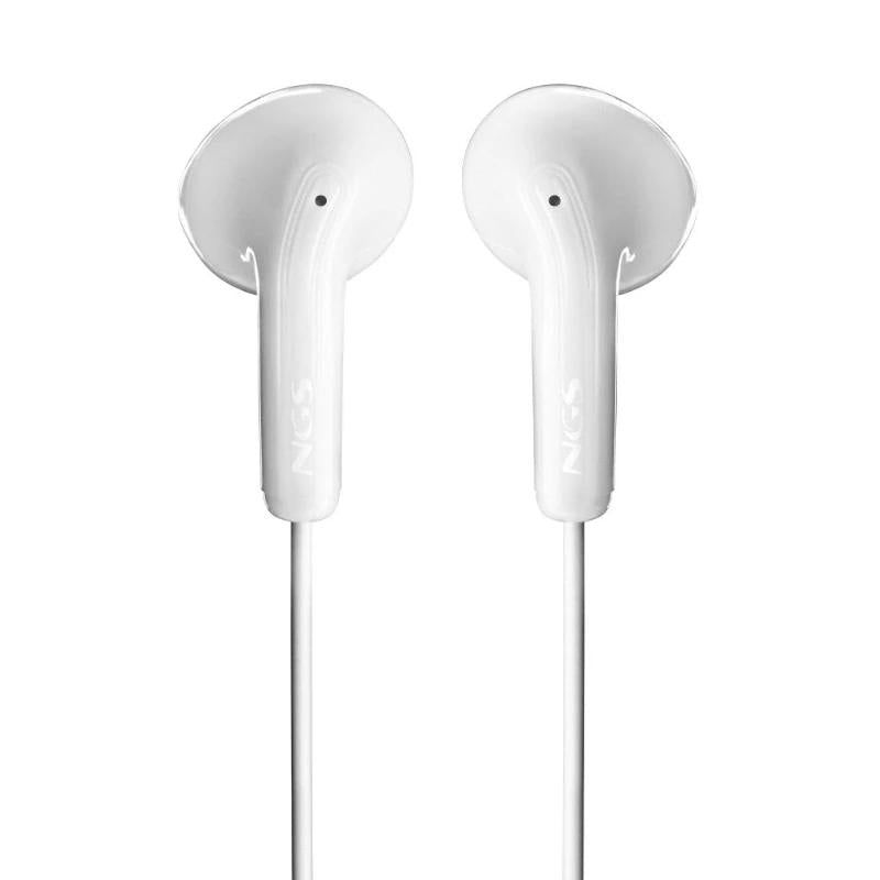 NGS Auricular Branco Estéreo com Cabo JACK 3.5 mm - imagem 4