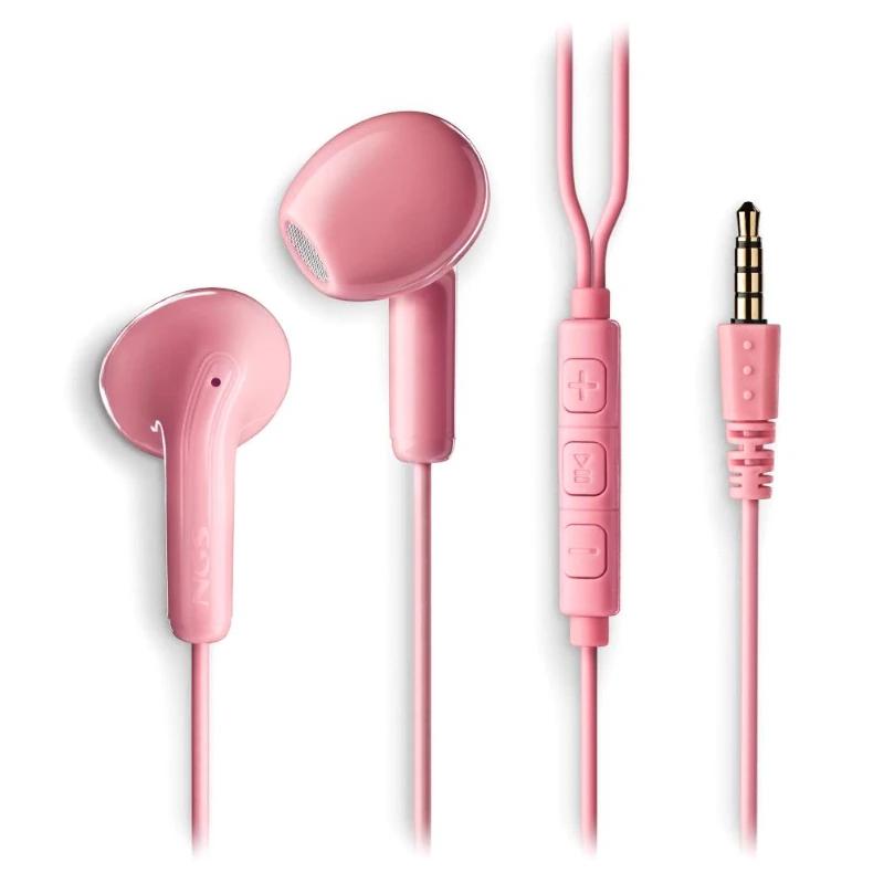 NGS Auricular Rosa Estéreo Cabo JACK 3.5 Mm - imagem 3