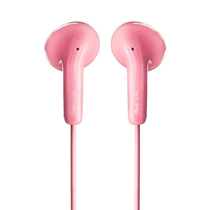 NGS Auricular Rosa Estéreo Cabo JACK 3.5 Mm - imagem 4