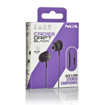 NGS Auricular Estéreo Cabo JACK 3.5 Mm - imagem 5