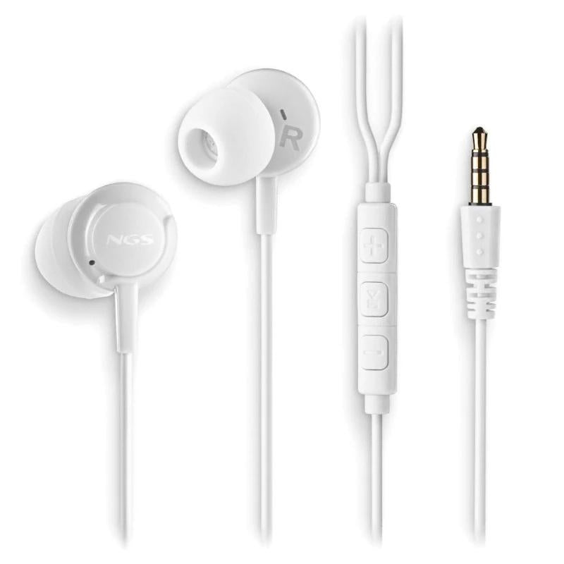 NGS Auricular CROSSDRIFT Branco Cabo JACK 3.5 Mm - imagem 3