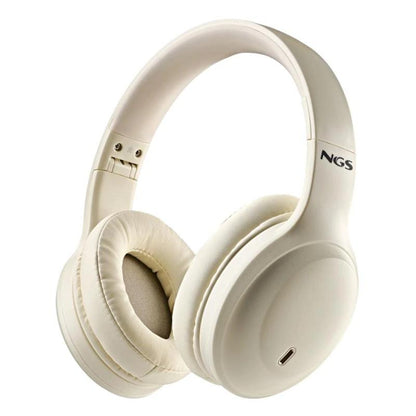Auscultadores NGS AURICULAR INAL.BT CAN.RUID ARTICAGLACIER BEIGE - imagem 3