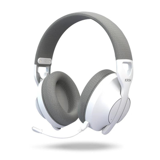 KROM PHASE Auricular de jogos Sem Fios Branco