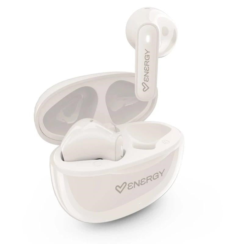 Energy Sistem auscultadores PopBuds TW crema
