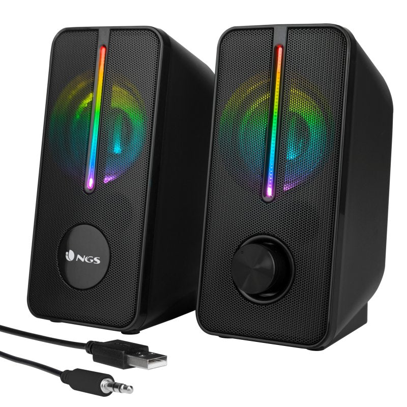 Coluna NGS Colunas de jogos RGB 12W USB GSX-150 - imagem 4