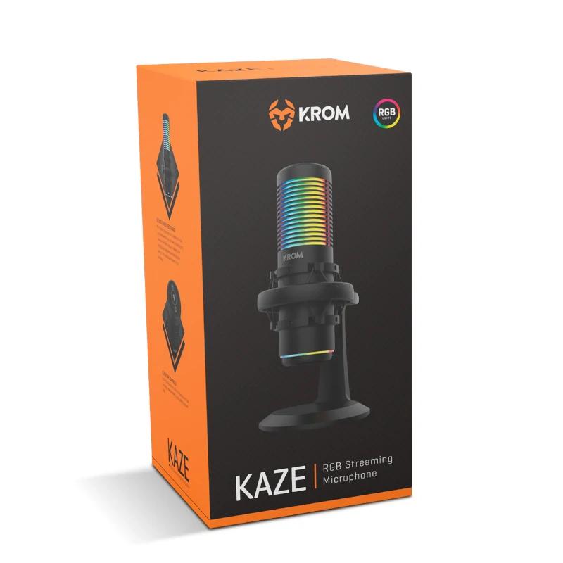 Microfone KROM KAZE Streaming Rgb - imagem 4