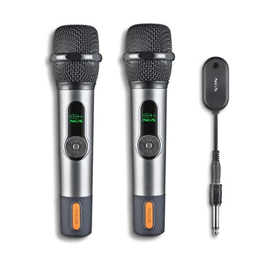 Microfone NGS Micrófonos Sem Fios Vocales Pack 2 - imagem 2