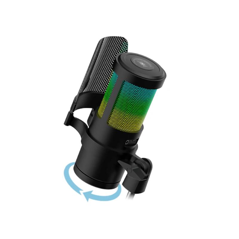 Microfone MARS Gaming Micrófono MMICSC Brazo Mecánico ARGB - imagem 3