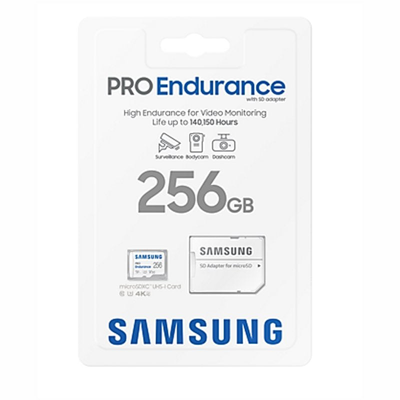 Cartão de Memória Samsung MicroSDHC Pro Endurance 256GB Clase 10 c/a - imagem 5