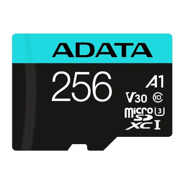 Cartão de Memória ADATA microSDXC/SDHC UHS-I U3 256GB c/adapt - imagem 2