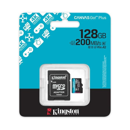 Cartão de Memória Kingston microSD Canvas Go! Plus 4 128GB 200 MB-s - imagem 2