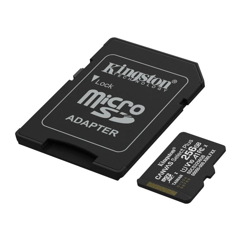 Cartão de Memória Kingston SDCS3/256GB microSDXC Gen3 150MB/s A1 - imagem 3