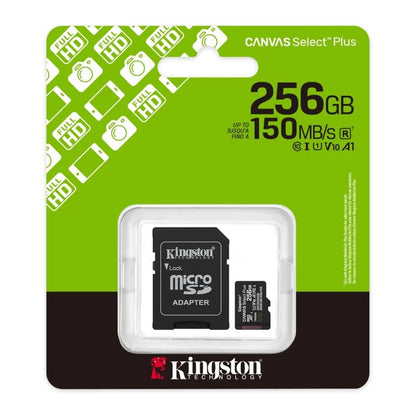 Cartão de Memória Kingston SDCS3/256GB microSDXC Gen3 150MB/s A1 - imagem 4