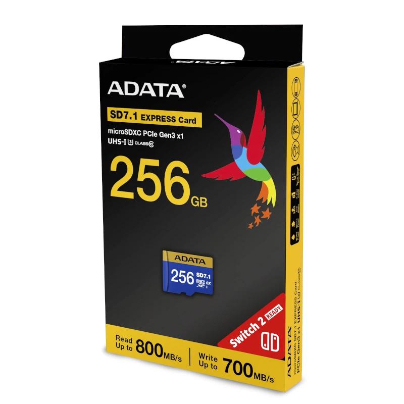 Cartão de Memória ADATA Extreme microSDXC 256GB SD7.1 Gen3x1 Switch2 - imagem 5