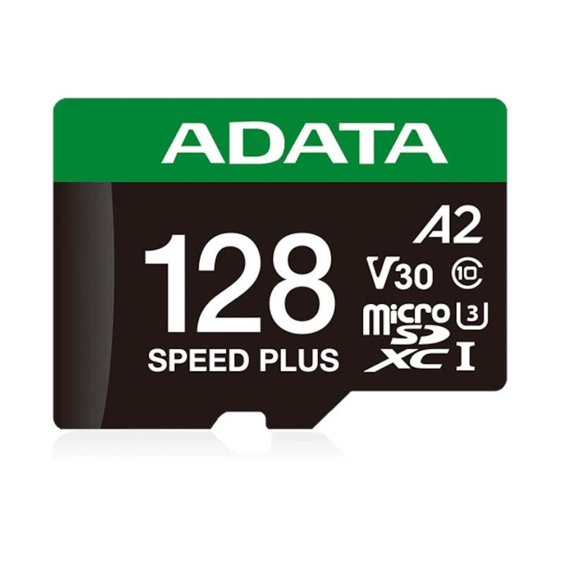 Cartão de Memória ADATA Speed Plus microSDXC UHS-I 128GB U3 V30 A2 - imagem 2