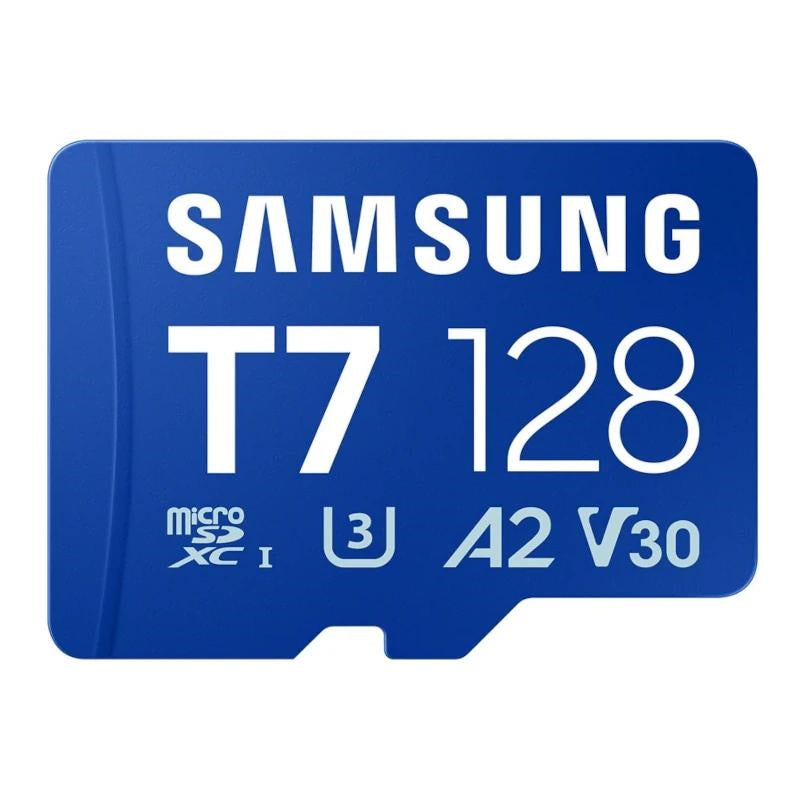 Cartão de Memória Samsung Micro SDXC T7 128GB clase10 U3 V30 A2 - imagem 2