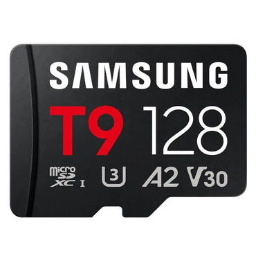 Cartão de Memória Samsung Micro SDXC T9 128GB clase10 U3 V30 A2 c/a - imagem 2