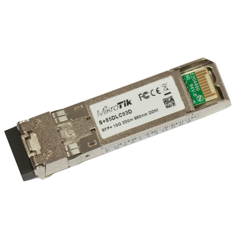 Módulo SFP MikroTik S+85DLC03D Modulo SFP+ Multi Modo 300m