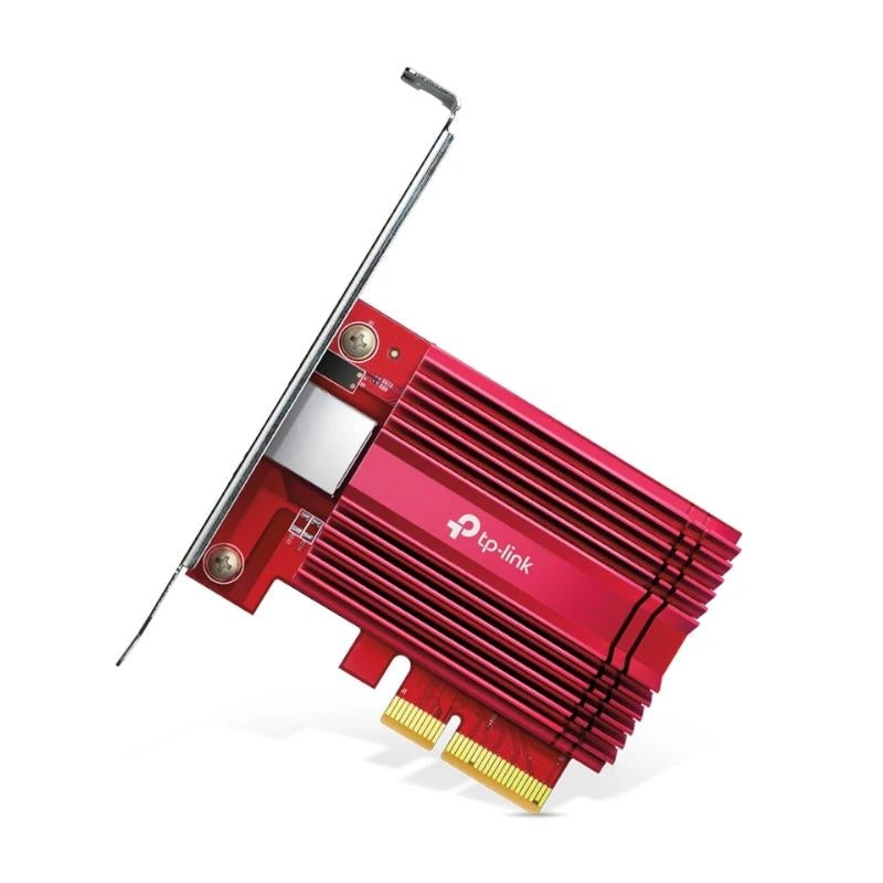 Adaptador TP-Link TX401 vermelho PCIe 10Gb - imagem 6