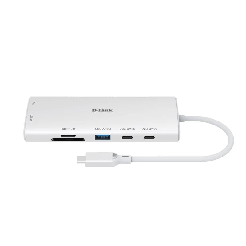 Hub USB D-Link DUP-A01 Hub USB-C 10 em 1 2xHDMI - imagem 3