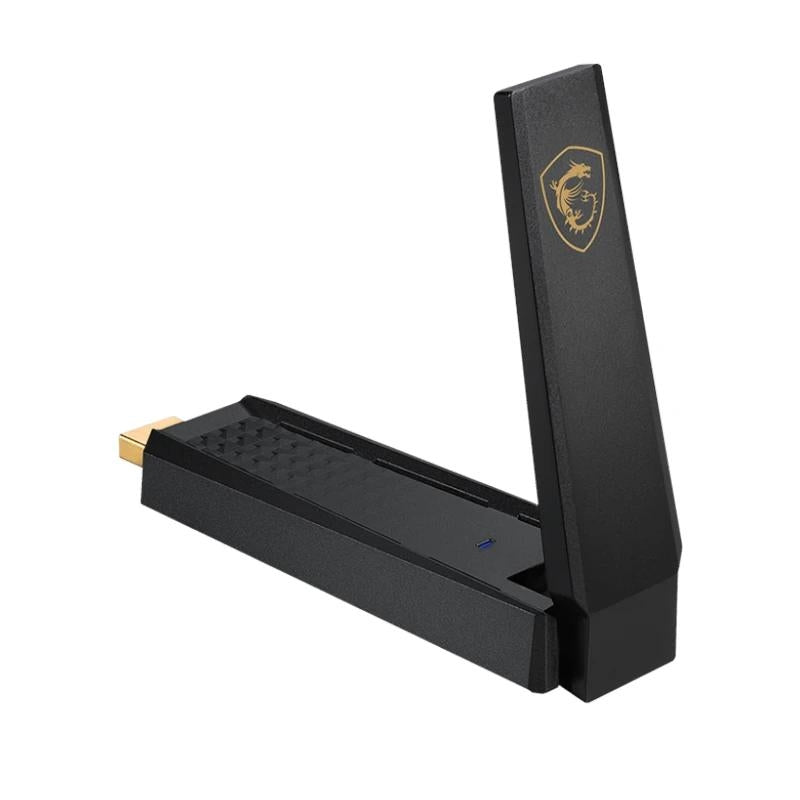 Adaptador de Rede MSI GUAXE54 AXE5400 WiFi6E USB Adaptador - imagem 2