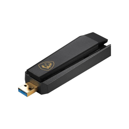 Adaptador de Rede MSI GUAXE54 AXE5400 WiFi6E USB Adaptador - imagem 3