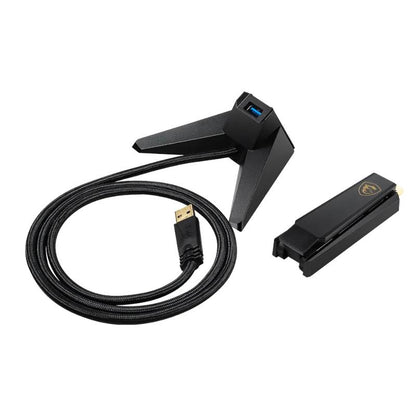 Adaptador de Rede MSI GUAXE54 AXE5400 WiFi6E USB Adaptador - imagem 5