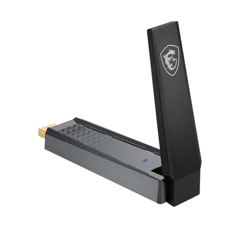 Adaptador de Rede MSI GUAX18 AX1800 WiFi6 USB Adaptador - imagem 2