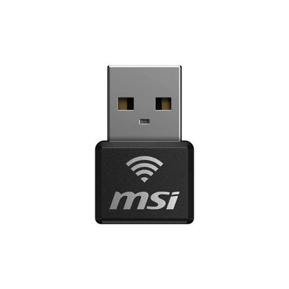 Adaptador de Rede MSI GUAX18N AX1800 WiFi6 USB Nano Adaptador - imagem 2